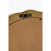 Nick Wall Mirror - L36 x B2 x H38 cm - FSC 100% - Mangohout - Dark Brown