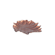 Leaf decorative under plate 