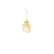 Ornament Christmas pendant - Perfume bottle - Glass - 5x2.5x9cm
