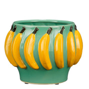 Mosa flowerpot inside - H18 x Ø24 cm - Ceramics - Light green