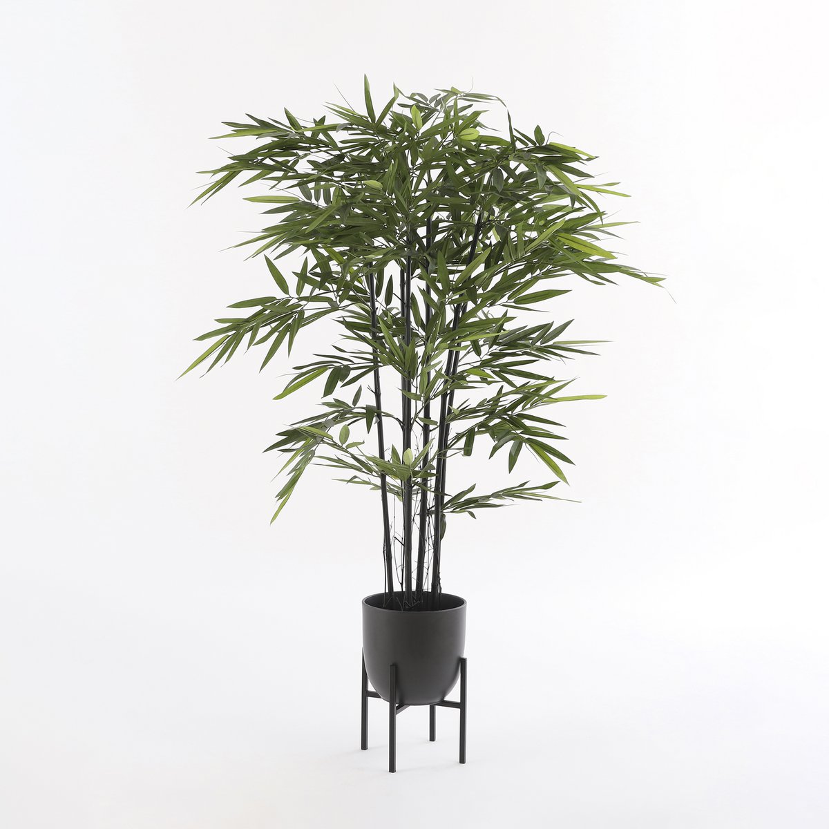 Ascot Plant Stand - L24 x W24 x H25 cm - Metal - Black