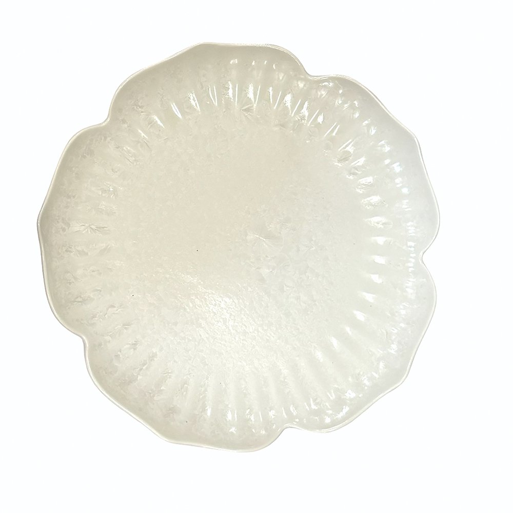 Wit porseleinen serveerbord - 18,5 cm