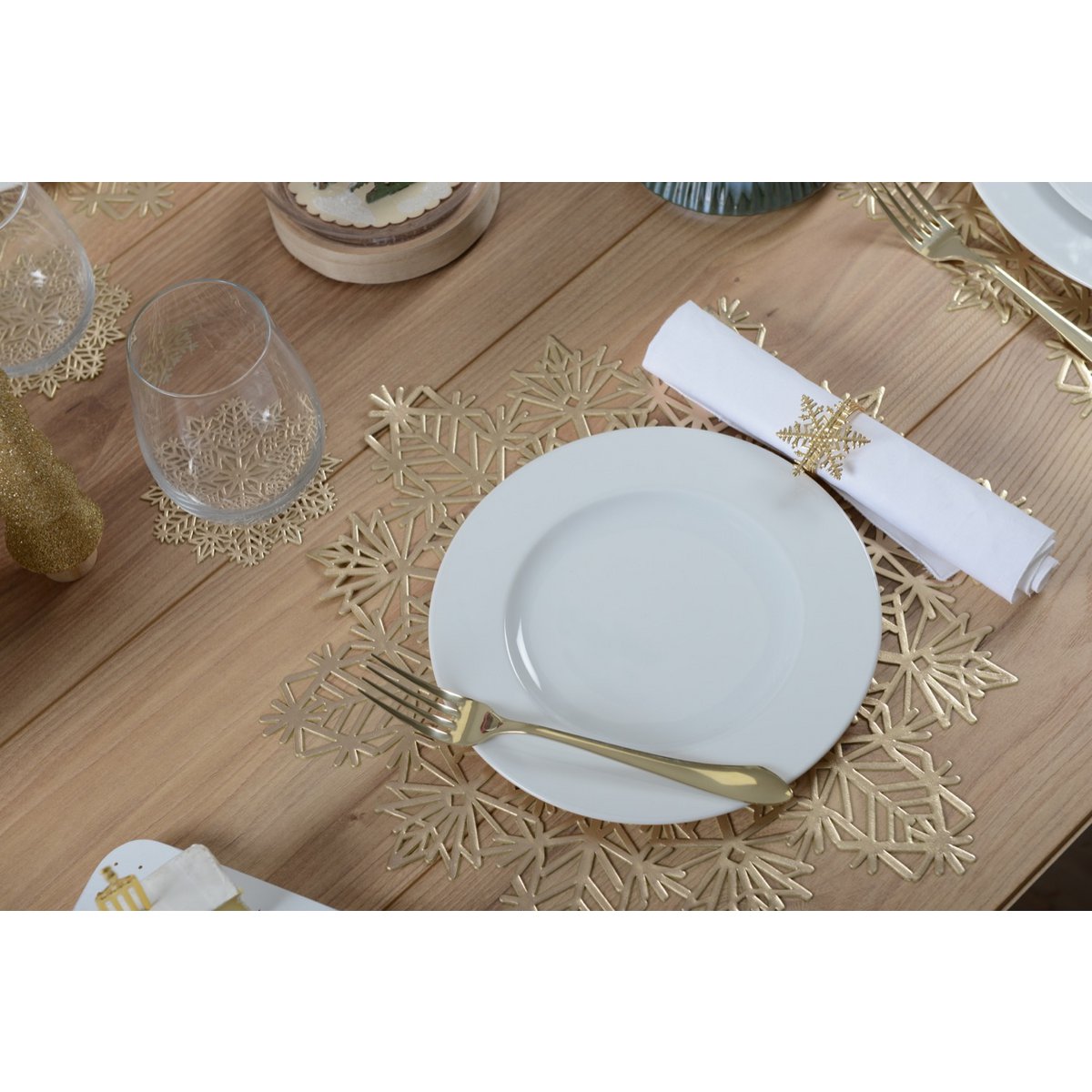 Placemat - decoratief goud