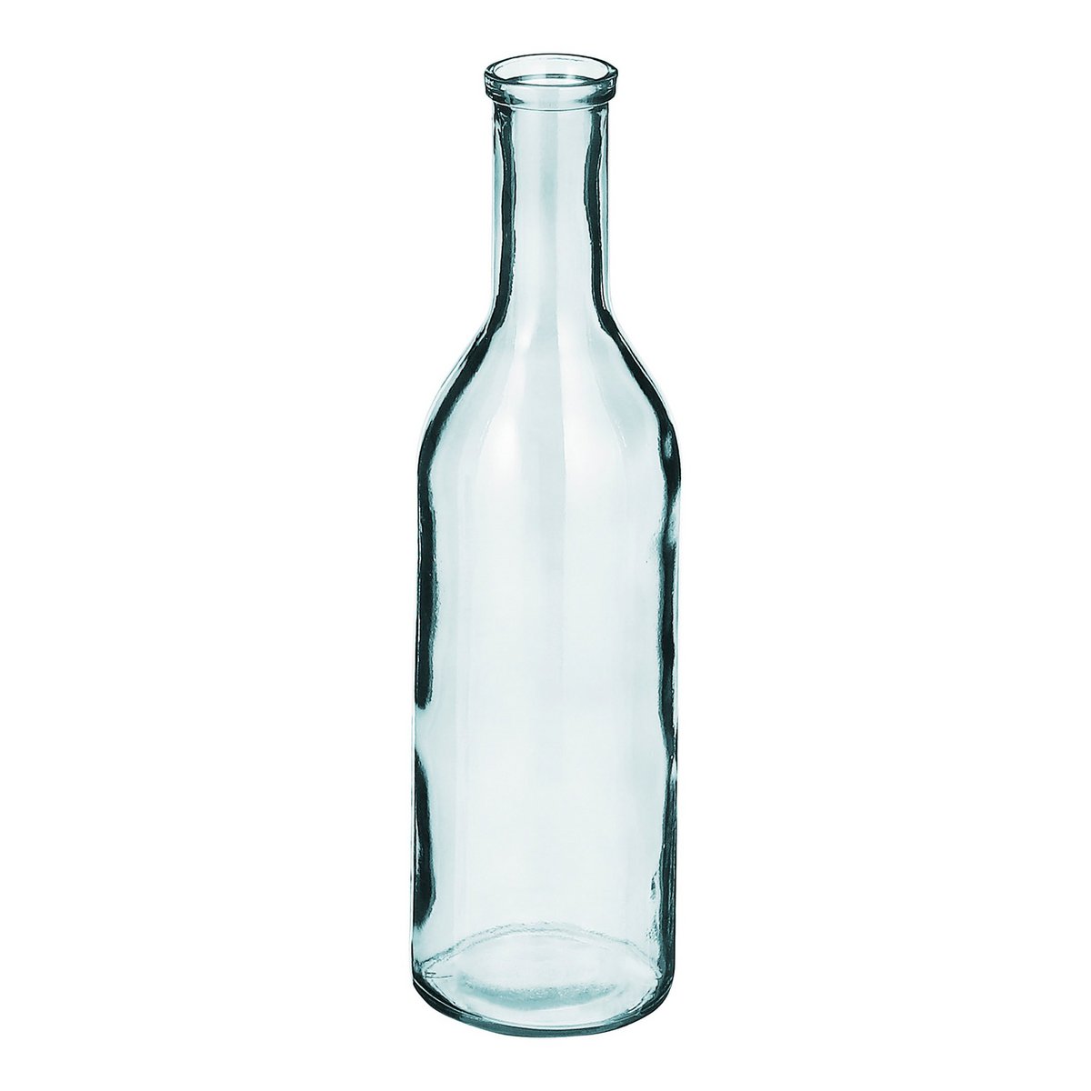 Rioja Bottle Vase - H50 x Ø15 cm - Recycled Glass - Transparent