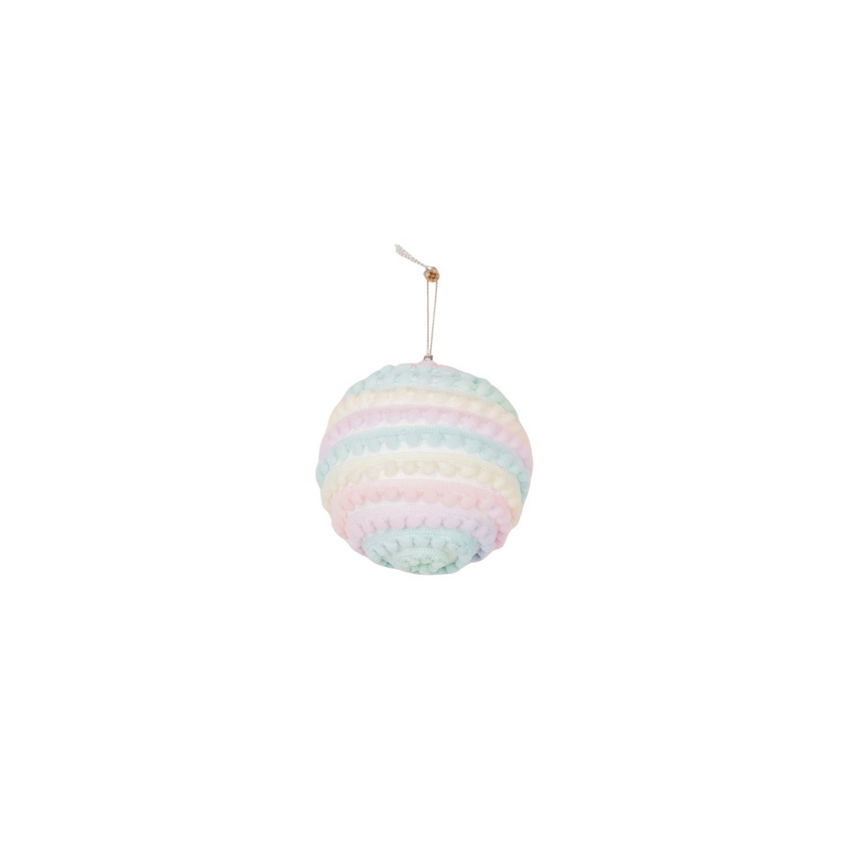 Christmas ornaments - Christmas balls - Foam - Unicorn colors - S3 - 8cm