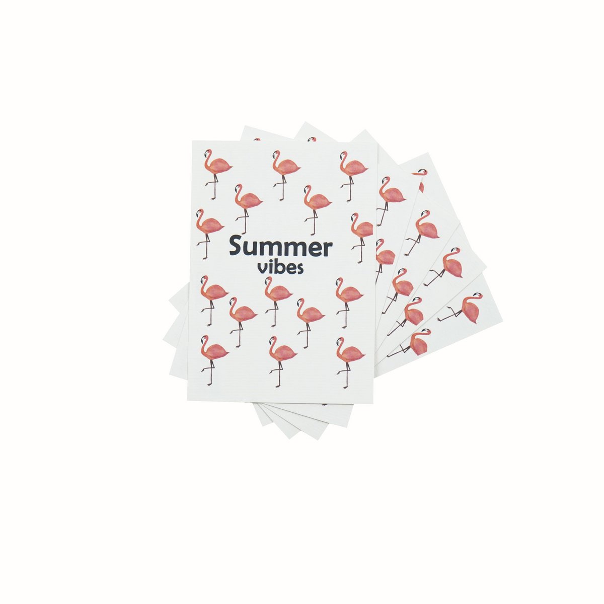 Ansichtkaart - Papier - Summer Vibes - Set van 5 - A6