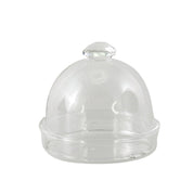 Serveer servies goed in glas