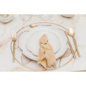 Wit porseleinen serveerbord - 18,5 cm