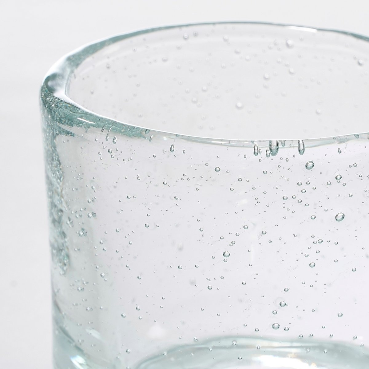 Vase Estelle - H8 x Ø9 cm - Transparent