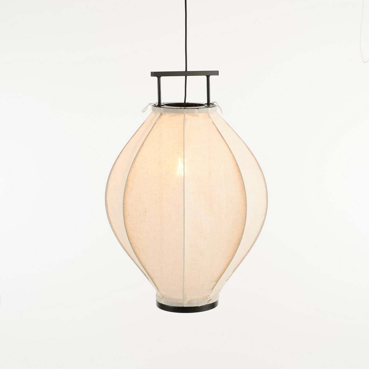 PEGO Hanging lamp - H73 x Ø54 cm - Linen - Off -White