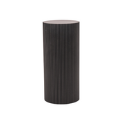 Side table or  pillar cylinder - black