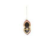 Ornament Kersthanger - Marry me - Glas - 5,5x10x6cm