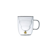 Doppelte wandbekers gold ster 250 ml - veel 2
