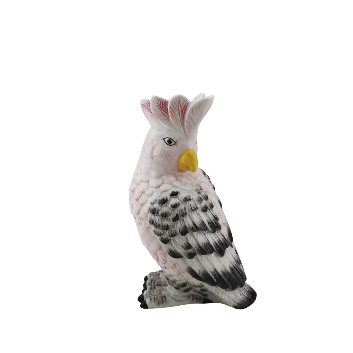 VASE Cockatoo Dolomite pink/green 14 x 10.5 x 22 cm