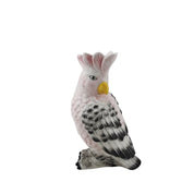 VASE Cockatoo Dolomite pink/green 14 x 10.5 x 22 cm