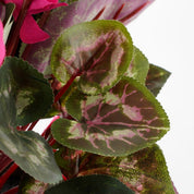 Artificial Cyclamen Plant in Flower Pot Stan - H30 x Ø30 cm - Dark Pink