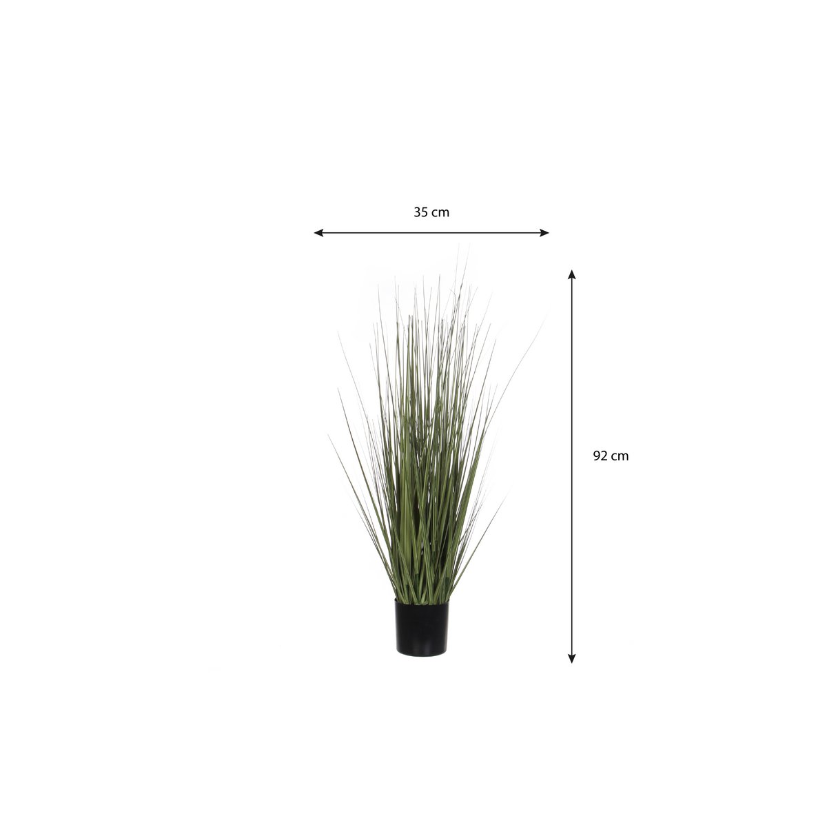 Artificial Grass Plant - H92 x Ø35 cm - Green