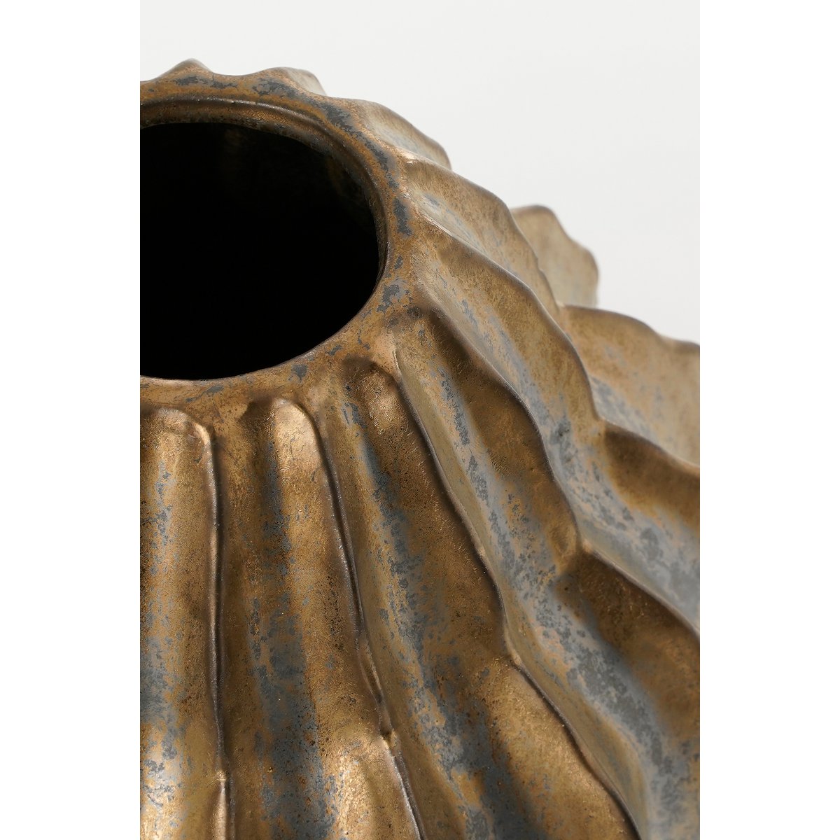 Altea Vase - H28 x Ø25 cm - Bronze