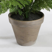Fougère artificielle en pot Stan - H38 x Ø50 cm - Vert