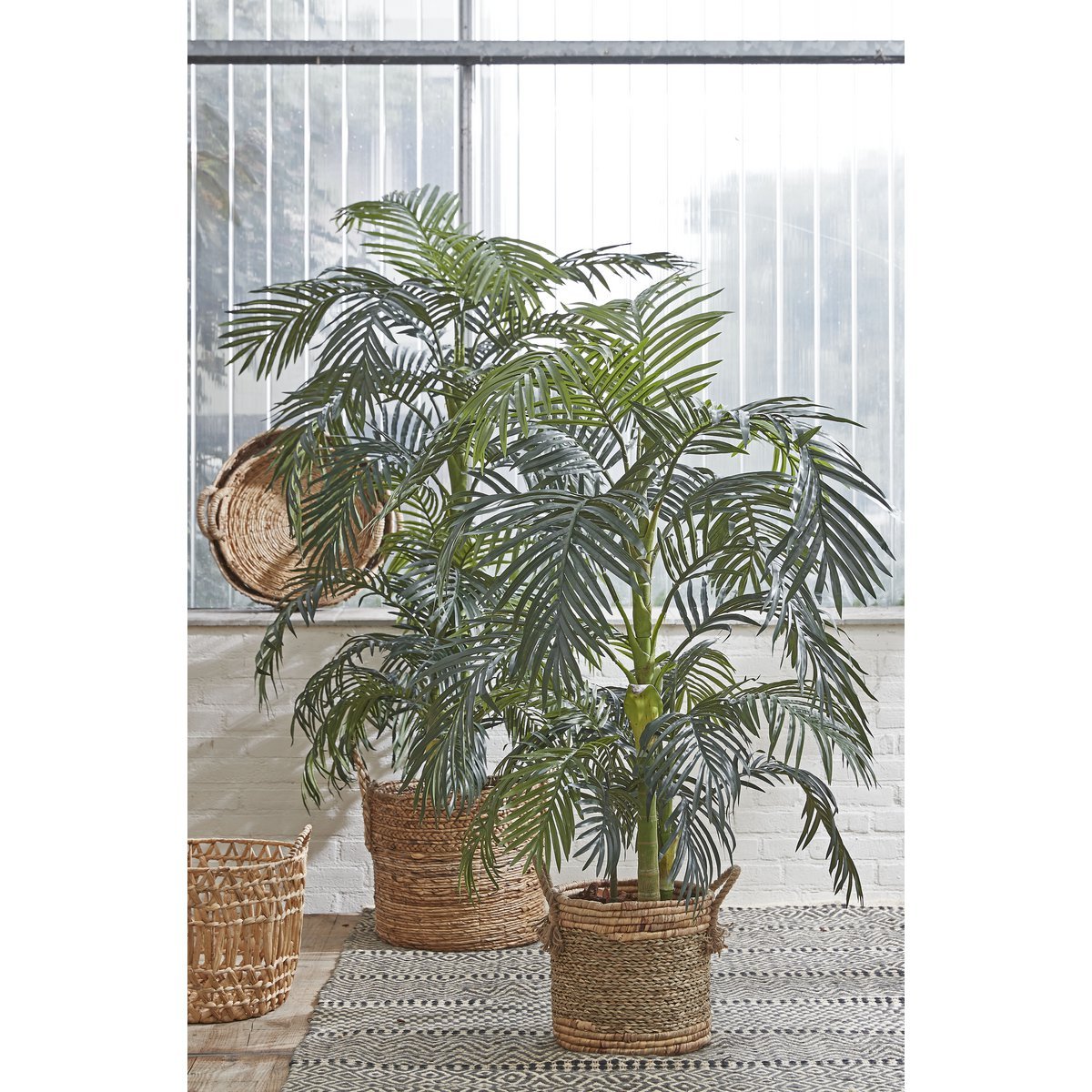 Areca palm Artificial plant - H150 x Ø100 cm - green