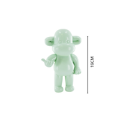 Ornament - Hang Loose Monkey - Mintgreen - 11x7x19cm