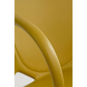 Nebraska Garden chair - L56 x W57 x H80 cm - Polypropylene - Ocher