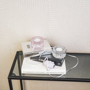 Kaars/Theelichthouder - Glas - Helder - 8x4cm