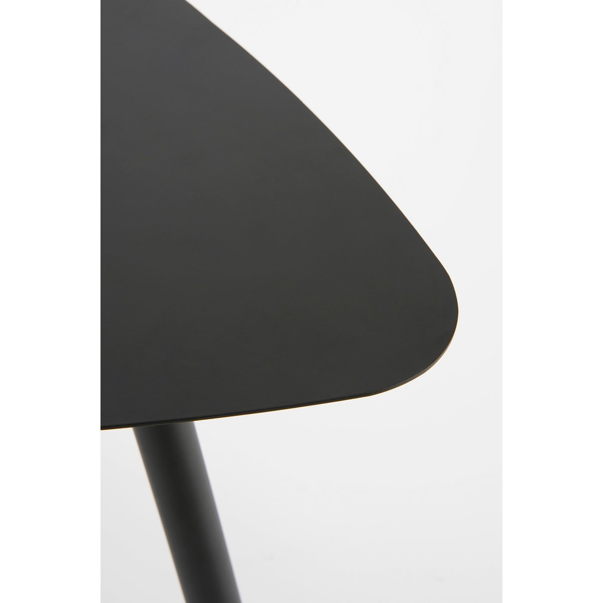 Side table - Set of 2 - L80 x W60 x H47 cm - Metal - Black
