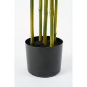 Bamboo artificial plant in pot - H150 x Ø60 cm - Green
