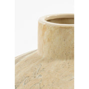 Trentino Vase - L32 x W28 x H27 cm - Ceramic - Beige