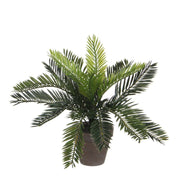 Künstliche Cycas-Palme im Blumentopf Stan - H33 x Ø34 cm - Grün
