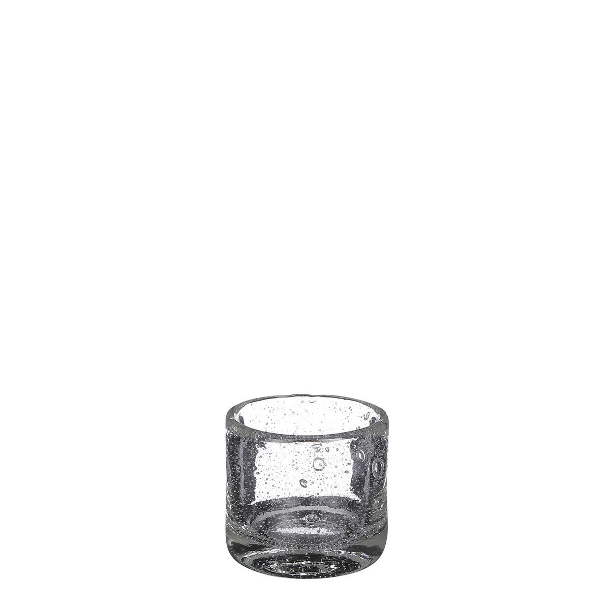 Vase Estelle - H8 x Ø9 cm - Transparent