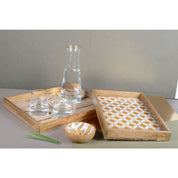 Matte Gold Decanter H28cm