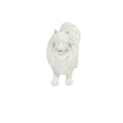 Ornament - Pomeranian - White - 10.5x5x9cm