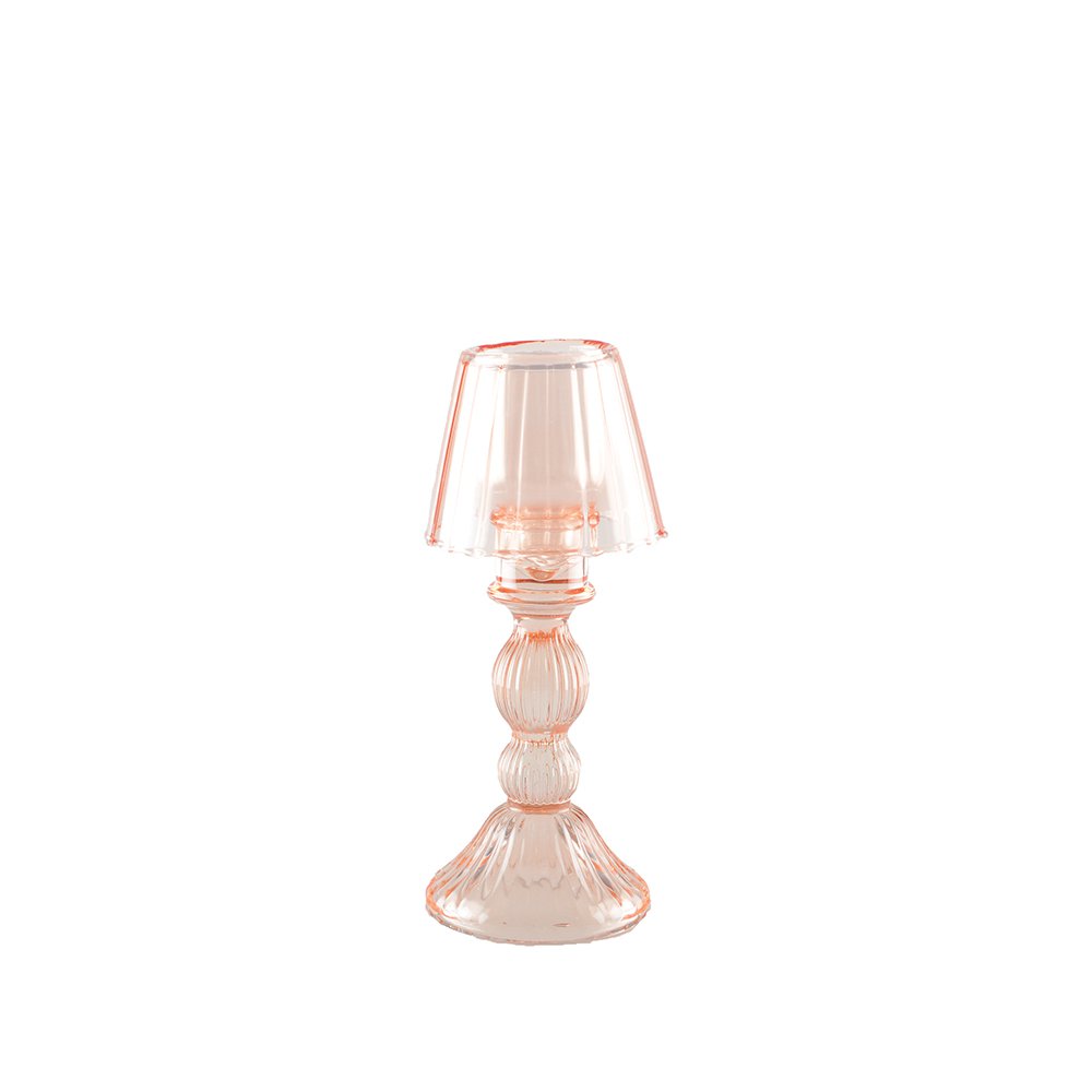 Pink Candle Holder on Standard