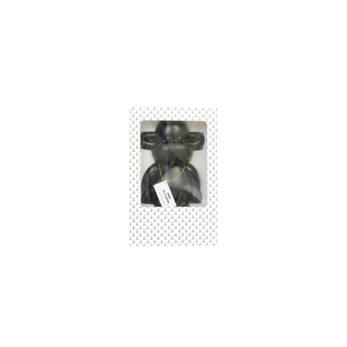 Ornament - monkey - black - 33x21x50cm