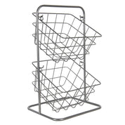 Rek met manden 22x22x41 cm