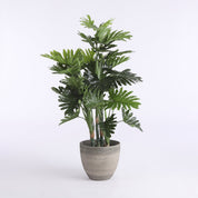 Philodendron Artificial Plant - H120 x Ø80 cm - Green