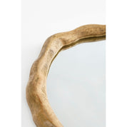 Nick Wall Mirror - L36 x B2 x H38 cm - FSC 100% - Mangohout - Dark Brown