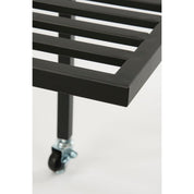 Table à plantes Greenrax - L118 x l38 x H36 cm - Métal - Noir