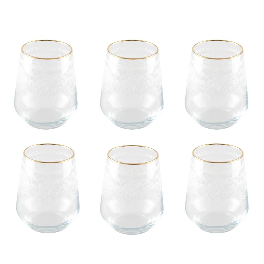 Arabische waterglazen -set van 6
