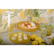 28 cm wit -ON -White Cake Dish -citroen