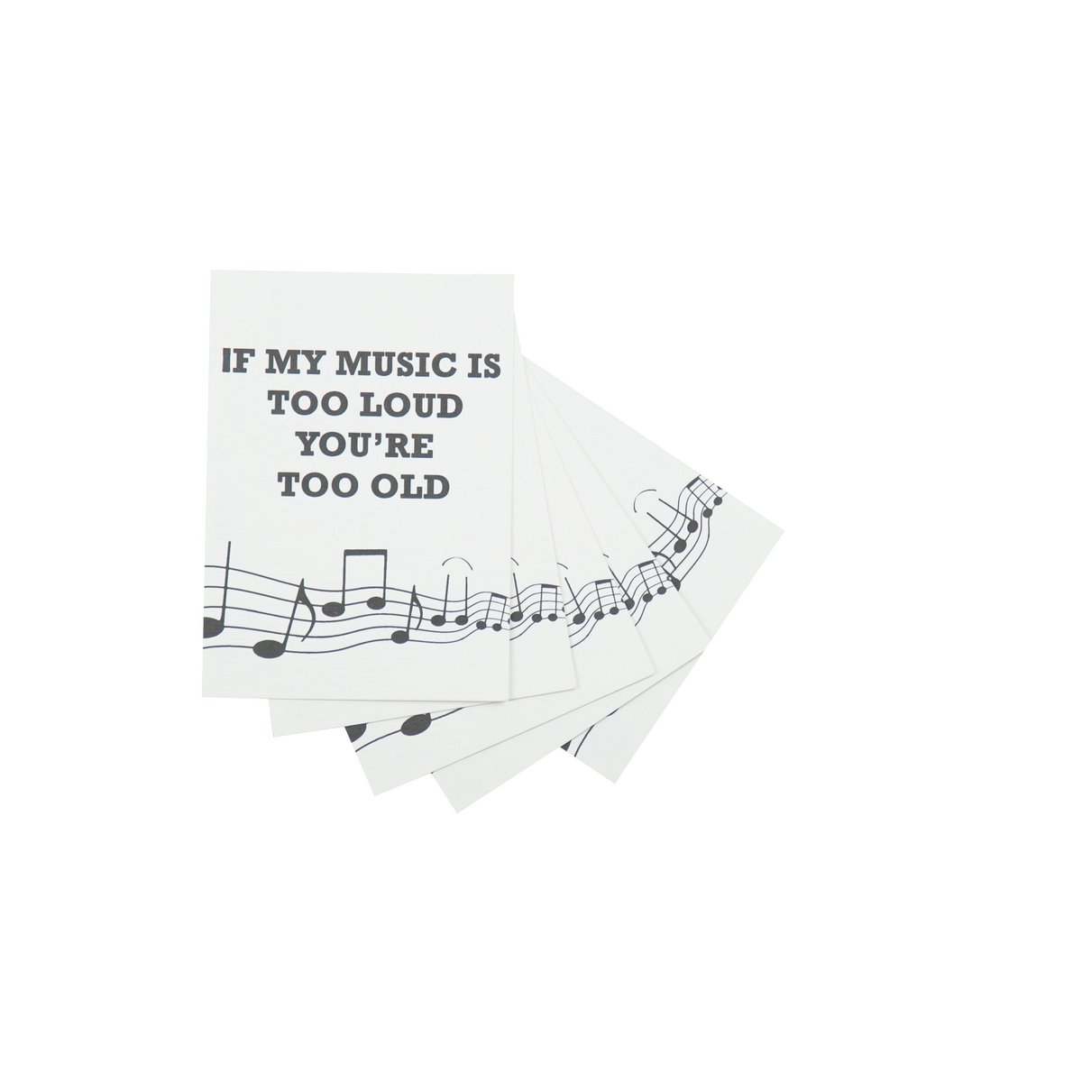 Postcard - Music - Set of 5