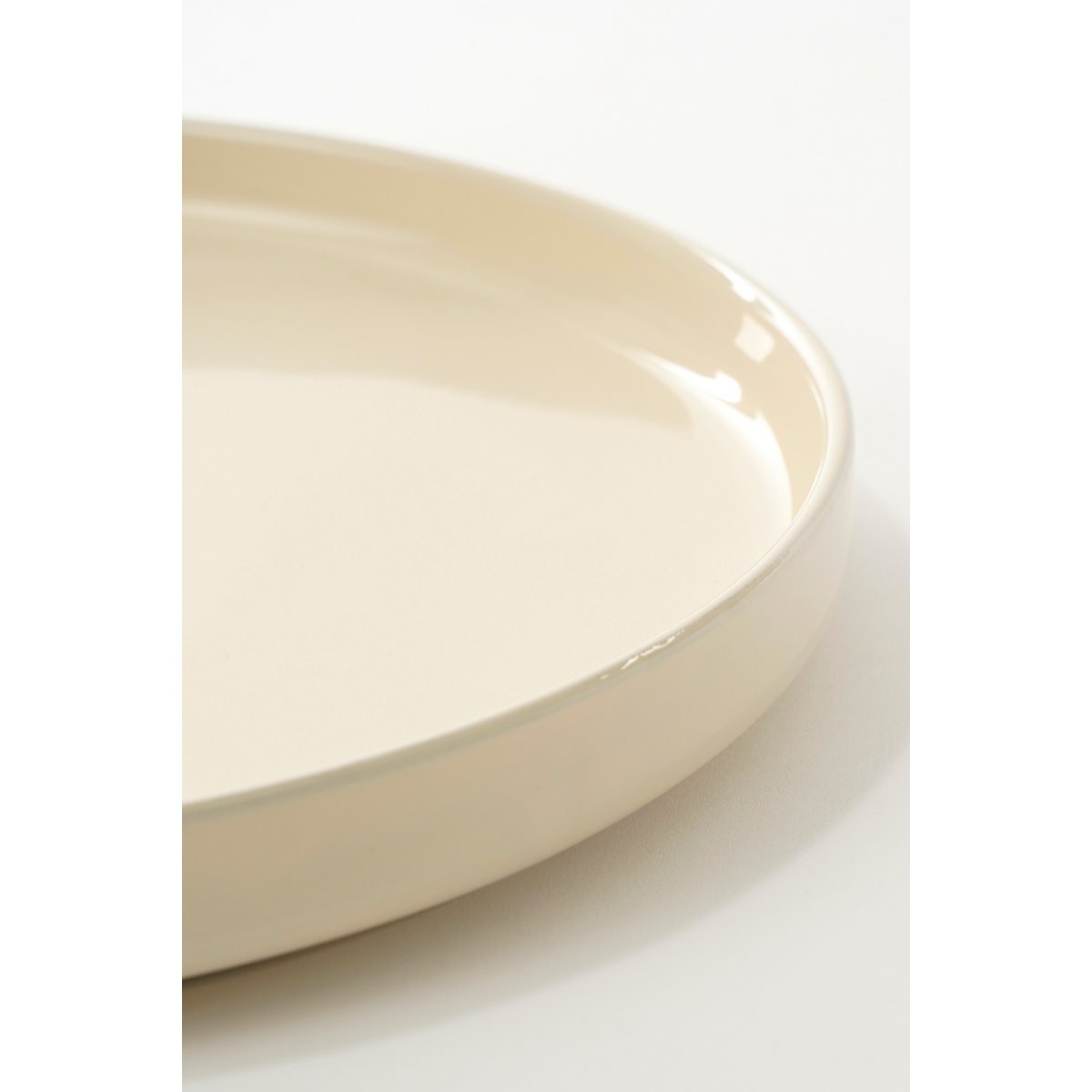 OZZU DESCRIES SET 4 PERSONS - STONE GOOD - OFF -WHITE