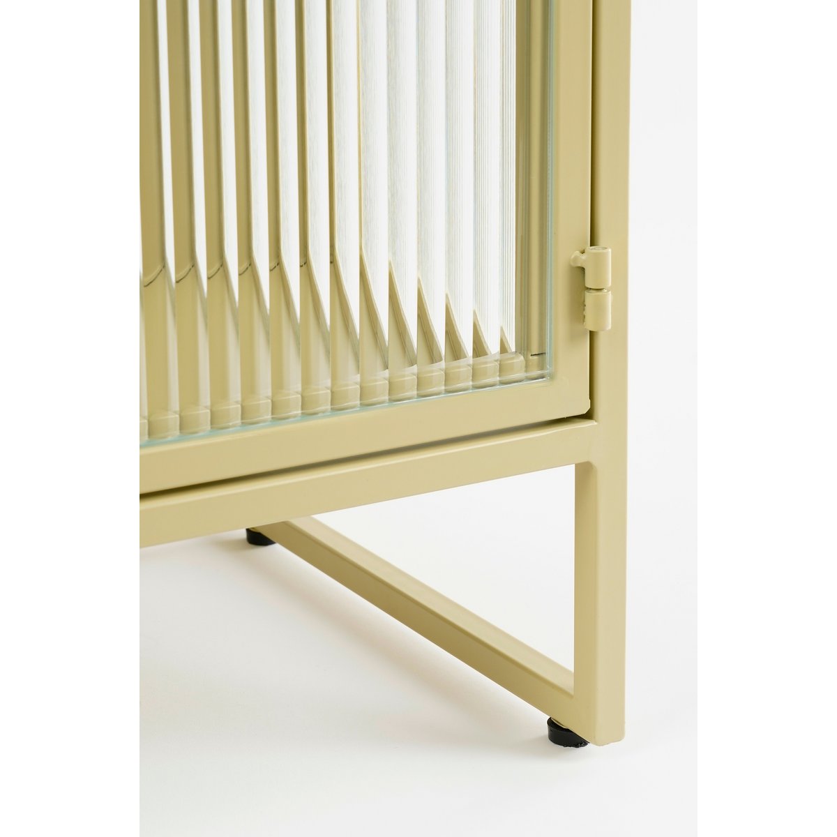 Clifton storage cupboard with doors - L38 x B35 x H50 cm - Metal - Beige