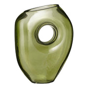 Jay Vase - L18 x W8 x H23 cm - Glass - Light green