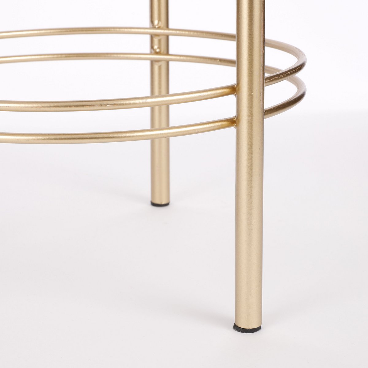 Sverre Flowerpot on Stand - H81 x Ø27 cm - Black, Gold