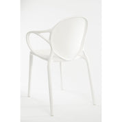 Nebraska Garden chair - L56 x W57 x H80 cm - Polypropylene - White
