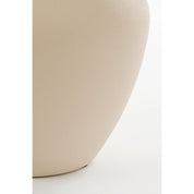 Gyge Vase - L26 x B22 x H31 cm - Metal - Off -White