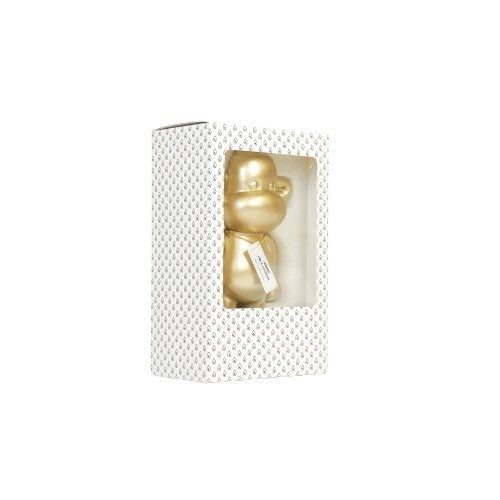Ornament - monkey - gold - 33x21x50cm